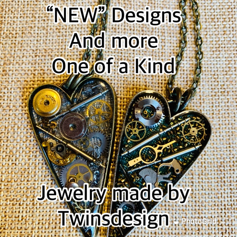 New Unique Handmade Upcycle Recycle Jewelry one of a kind posting soon
